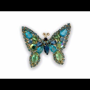 Albert Weiss Mid Century Butterfly Brooch Pin